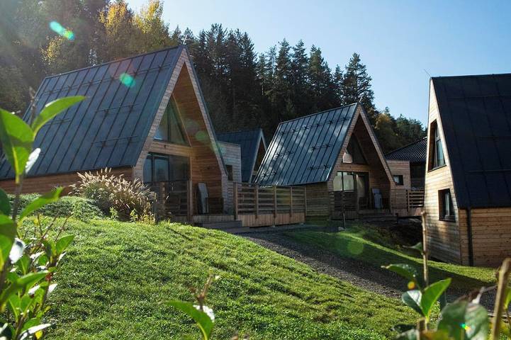 Chalet für 6 Personen, mit Garten, mit Haustier