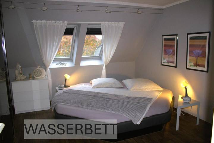 Ferienhaus für 10 Personen, mit Terrasse und Garten sowie Ausblick in Warnow - West