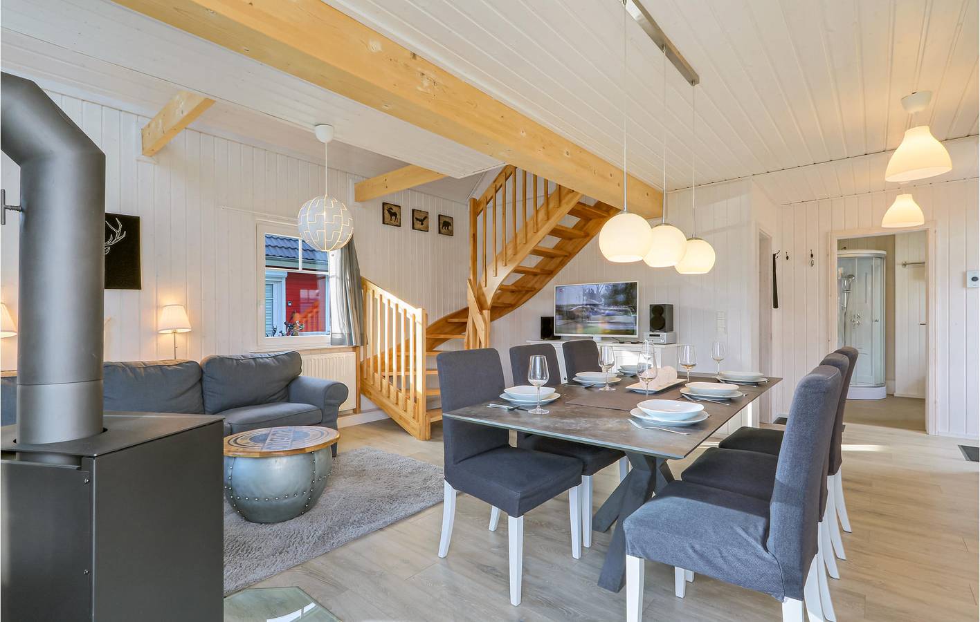 Gemütliche Wohnung mit Terrasse & Parkplatz in Zerpenschleuse, Wandlitz