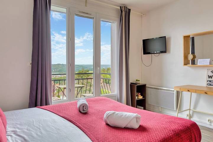 Appartement de vacances pour 2 personnes, avec balcon à Dieppe