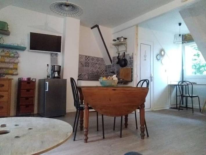 Gîte pour 3 personnes, avec jardin ainsi que balcon et vue dans Gouffern en Auge - 3