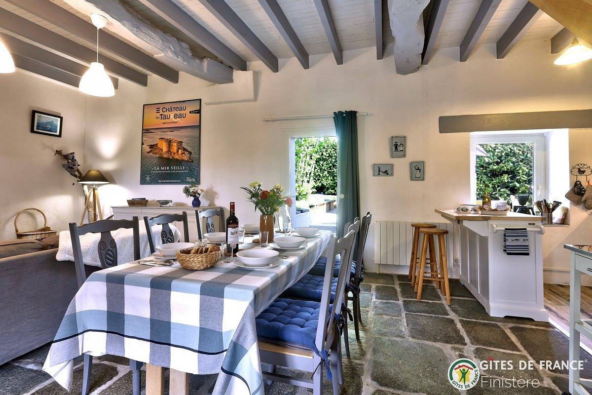 Gîte für 4 Personen mit Garten in Morlaix, Ceinture Dorée