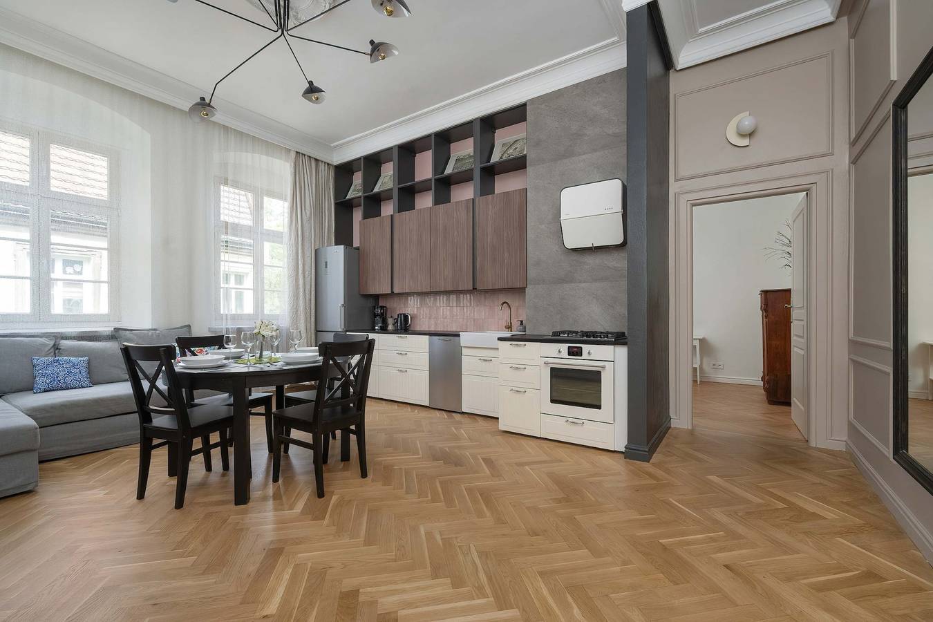 Entire apartment, Malarska 30 Large Apartment By Wroc aw Market in Wrocław, Lower Silesia