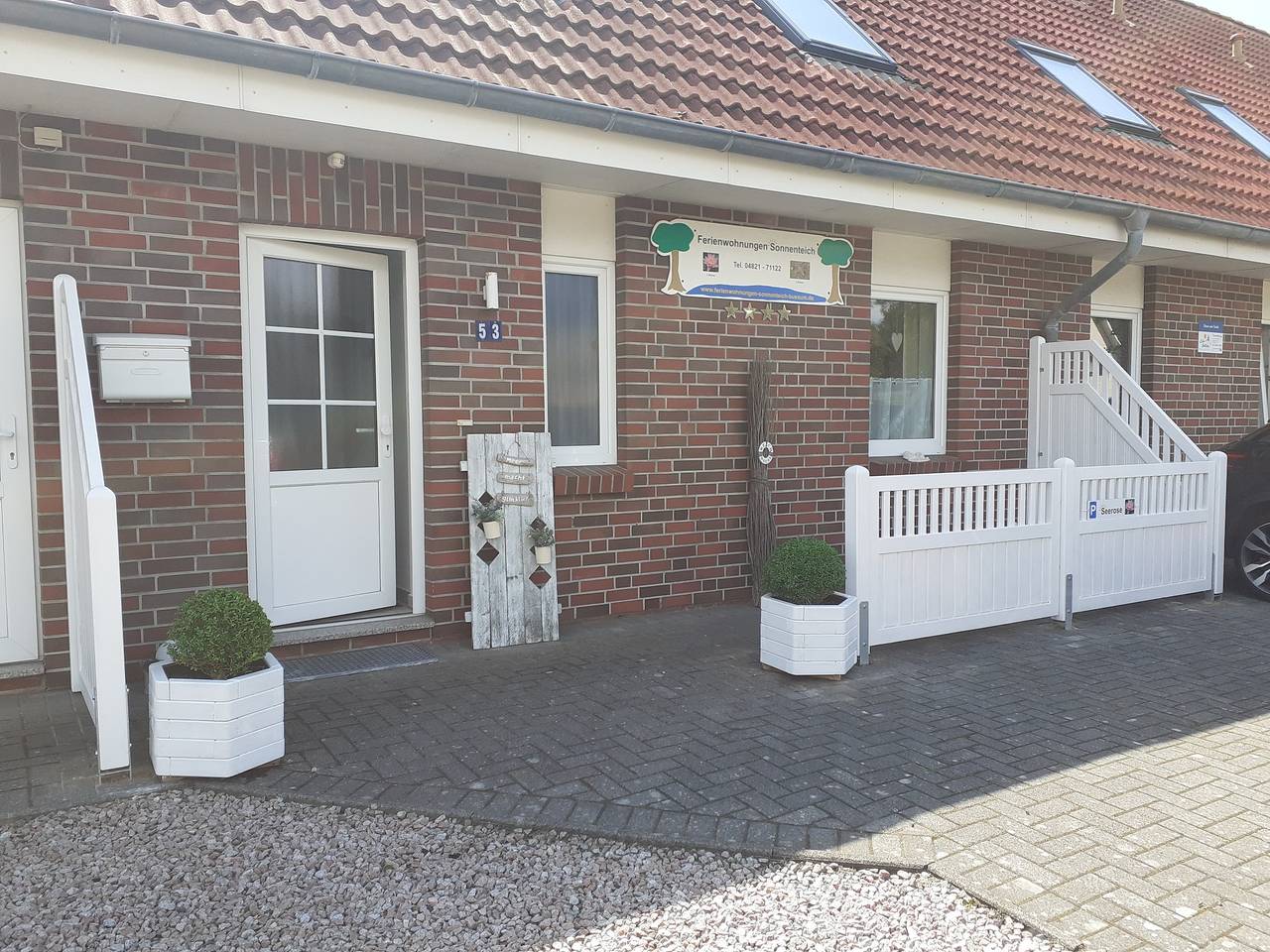 Ganze Ferienwohnung, Ferienhaus Sonnenteich - Wohnung Seerose - 3-Raum-Ferienwohnung Seerose in Büsum, Nordseeküste