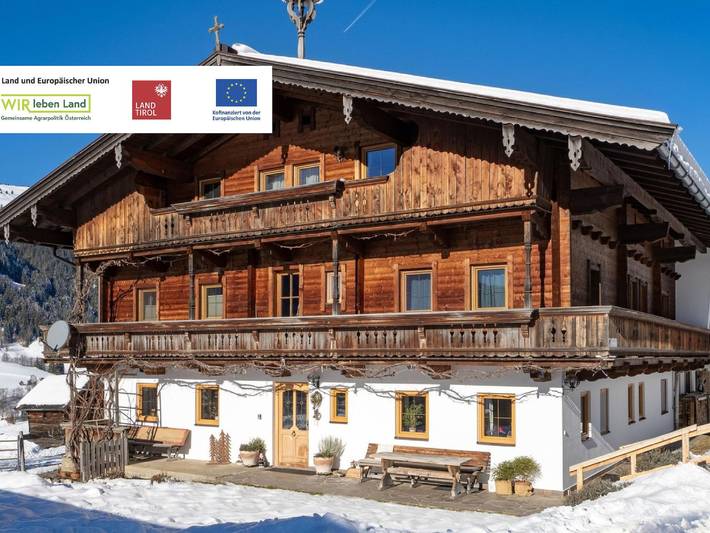 Ferienwohnung für 4 Personen, mit Balkon und Garten in Kirchberg in Tirol