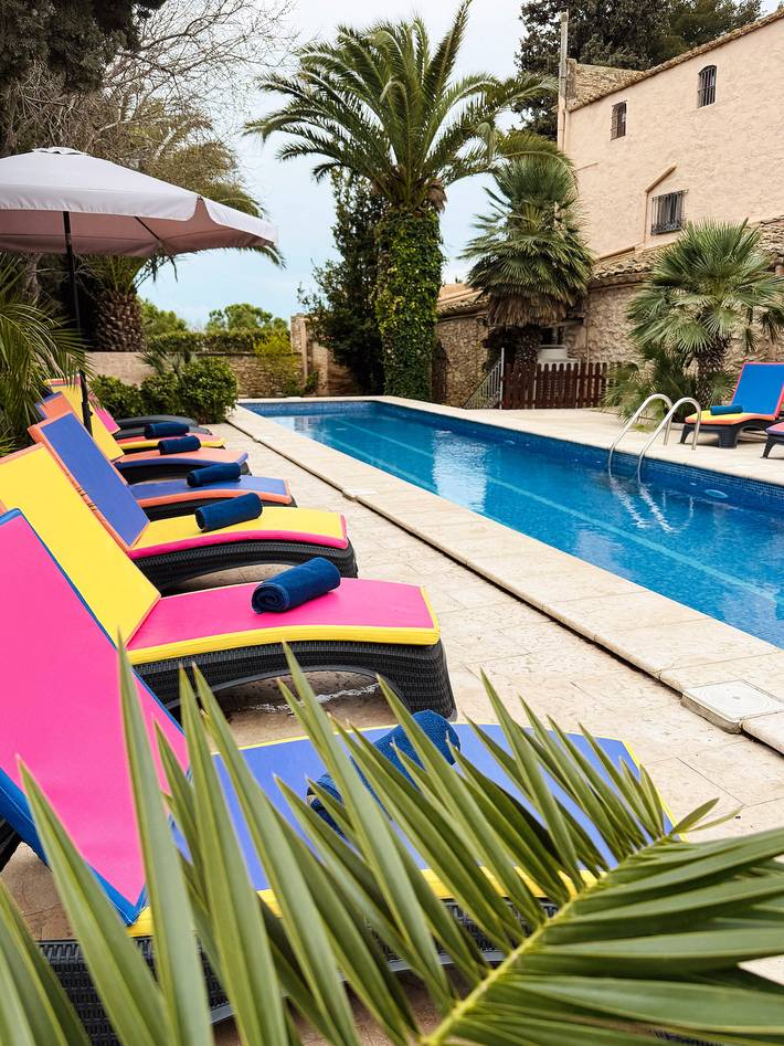 Casa rural para 40 personas, con sauna y jardín, Familias con niños en Villanueva y Geltrú - 3