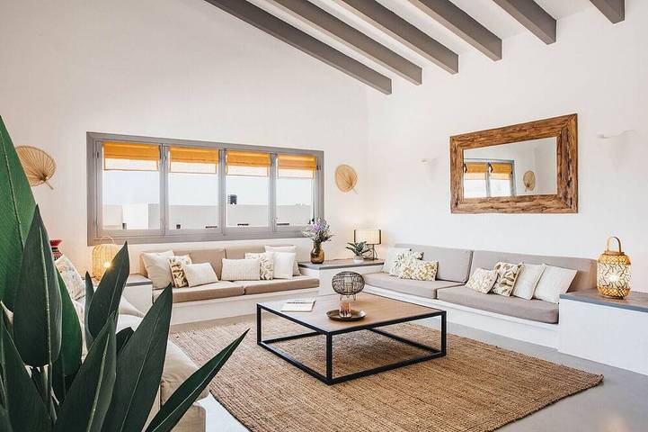 Villa Bini Maria in Binibeca, sleeps 10, sea view in Binissafuller, Sant Lluís