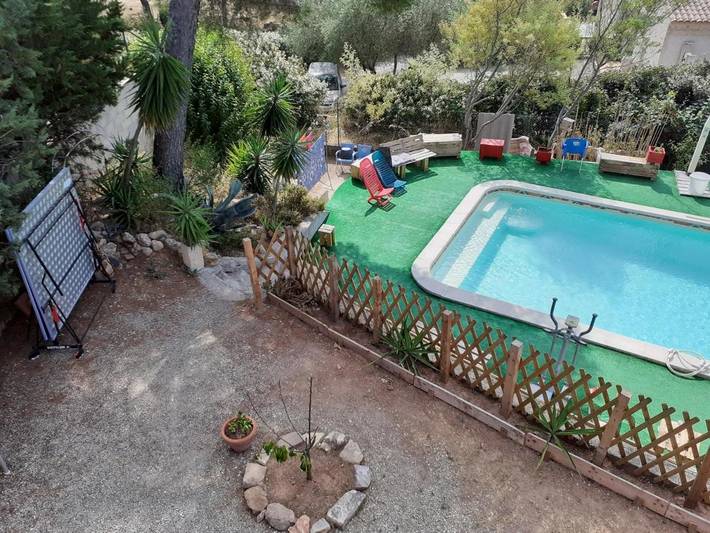 Location de vacances pour 4 personnes, avec vue ainsi que piscine et jardin à Le Muy - 4