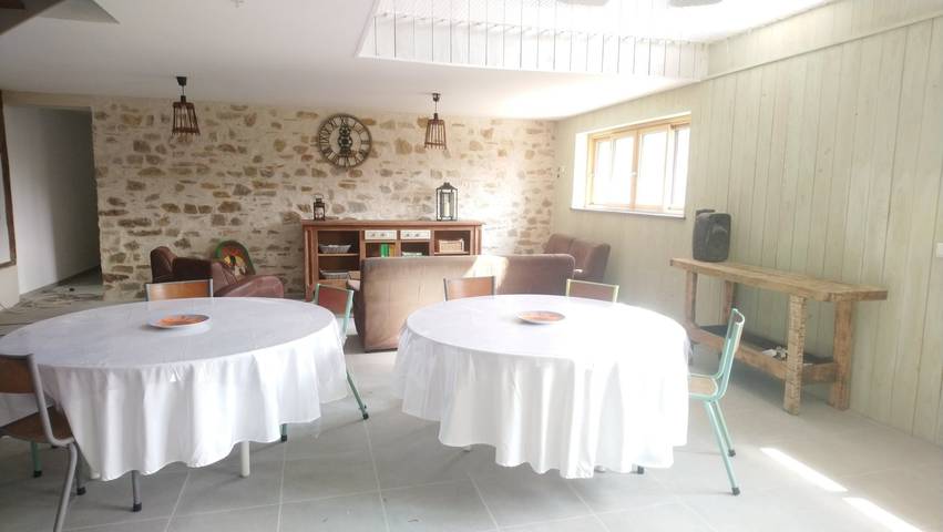 Gîte pour 10 personnes, avec jardin et terrasse, animaux acceptés en Loire-Atlantique - 3