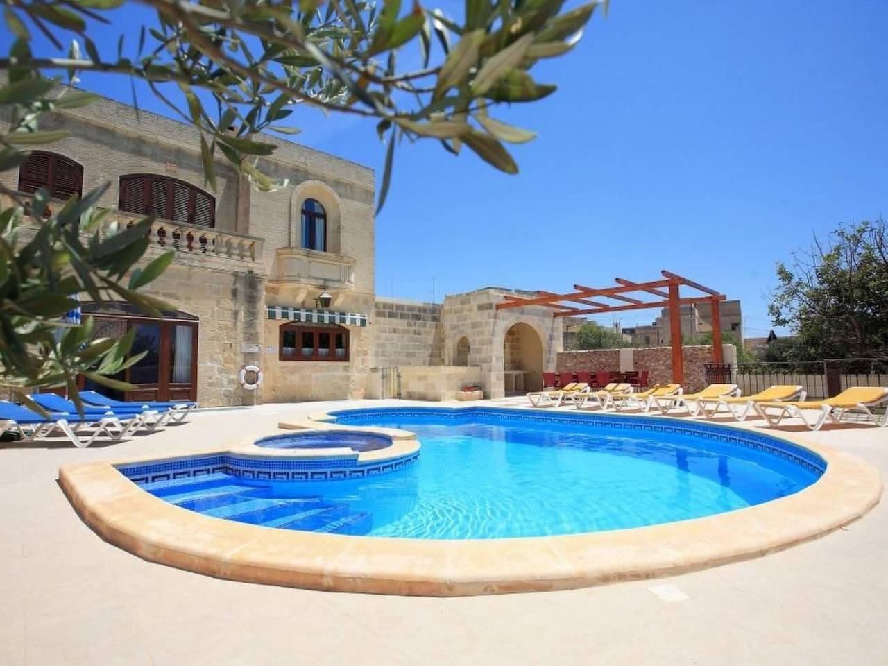 Villa "Ta Menzja" mit Garten, Grill und Terrasse in Xaghra, Gozo