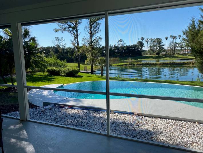 Location de vacances pour 6 personnes, avec terrasse ainsi que vue sur le lac et jardin, animaux acceptés dans Floride - 3