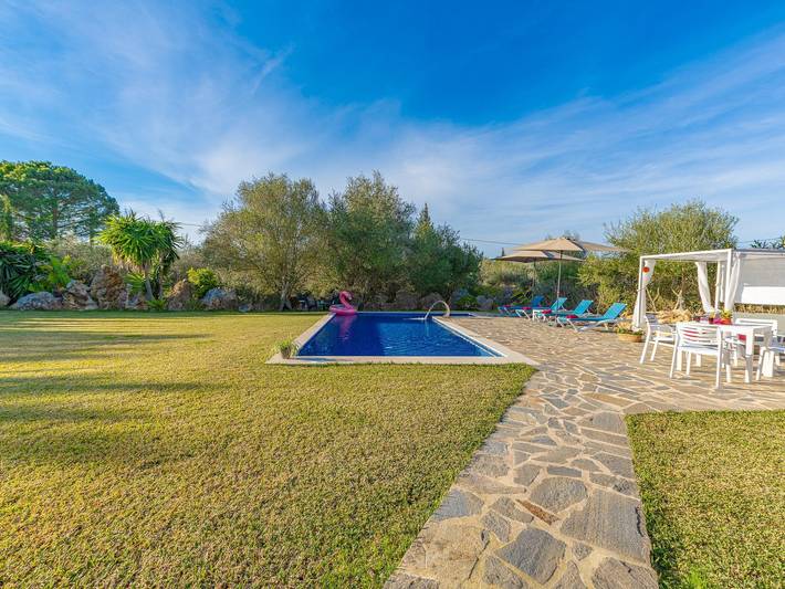 Casa rural para 6 personas, con Balcón/Terraza además de Jardín y Piscina en Pollença - 2