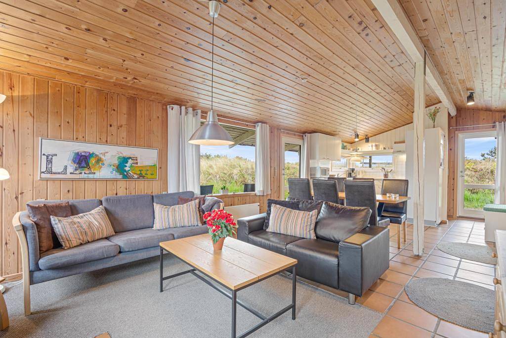Klassisches Ferienhaus für 5 Personen und 2 Hunde in Bjerregård, Holmsland Klit