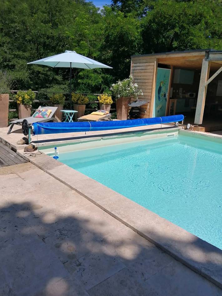 Gîte pour 3 personnes, avec jardin et terrasse ainsi que piscine et sauna dans les Parc national des Cévennes - 2