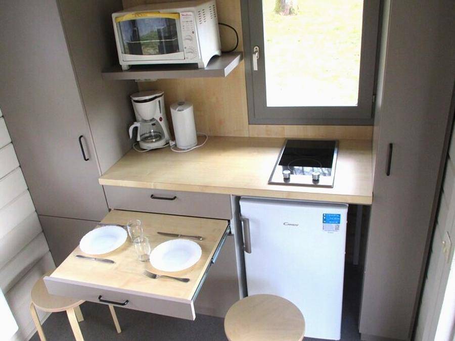 Camping Ramstein Plage - Chalet 2 personen - Chalet Mini (ohne Sanitäranlagen) in Baerenthal, Saargemünd