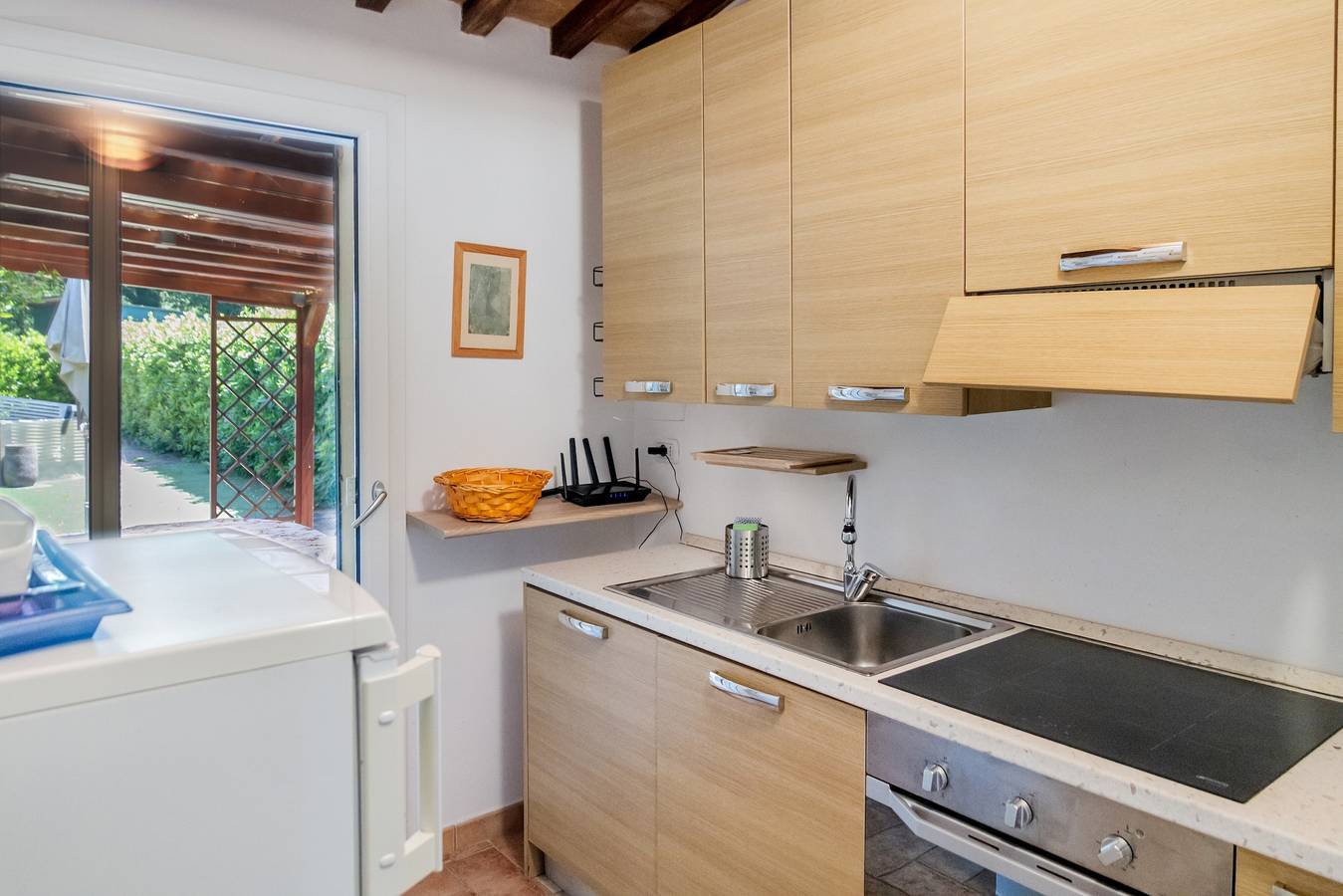 Villa 'Il Giardino' mit privater Terrasse, Wlan und Klimaanlage in Castiglione della Pescaia, Grosseto Provinz