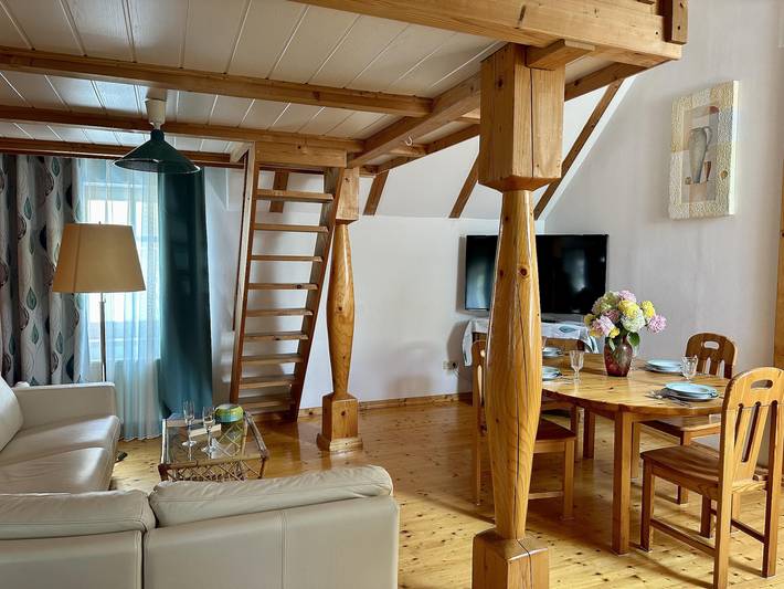 Ferienwohnung für 4 Personen, mit Balkon und Terrasse sowie Garten und Pool am Faaker See - 4