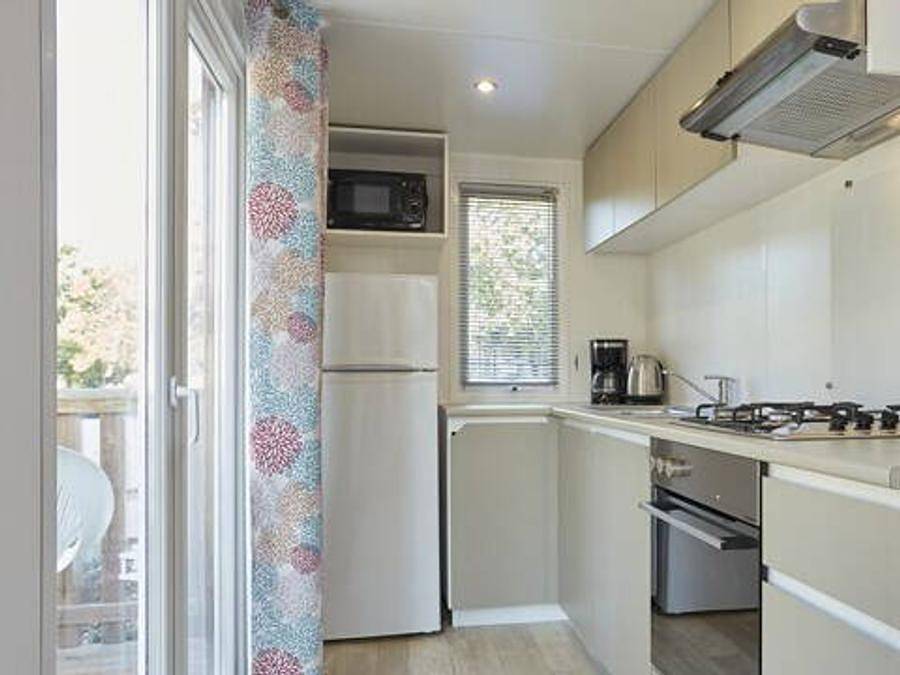 Camping Mare e Pineta - Mobilhome 6 personas - Confort | 2 Dormitorios | 4/6 Pers | Terraza elevada | Aire acondicionado in Lido di Spina, Provincia de Ferrara