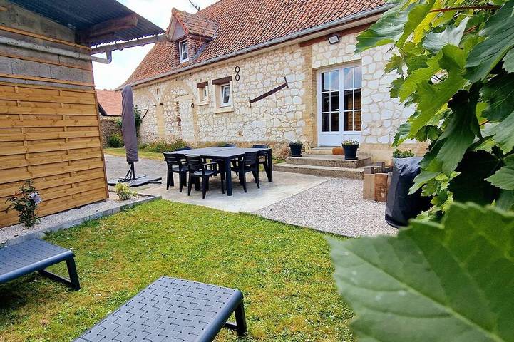 Location de vacances pour 6 personnes, avec jardin à Verlincthun