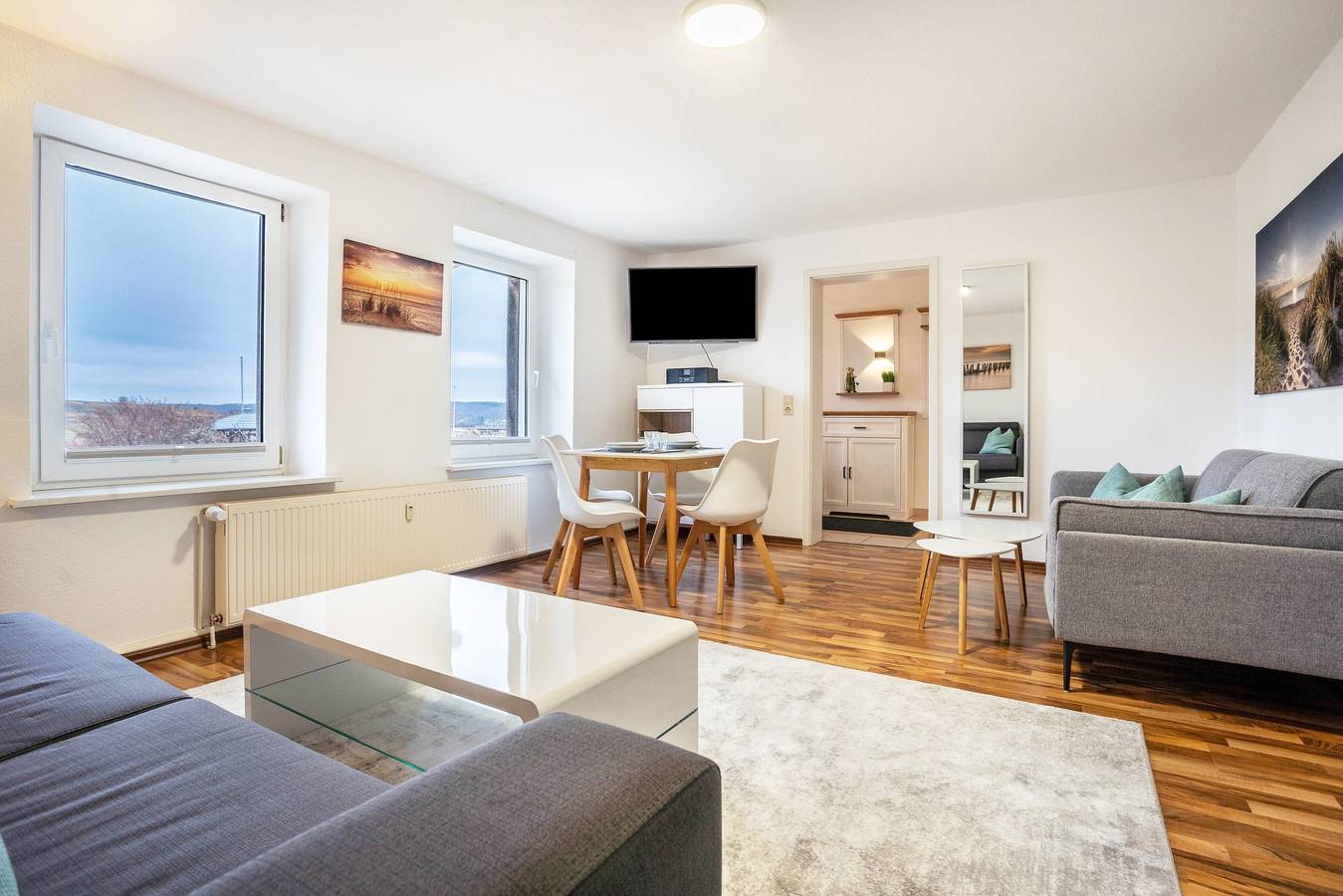 Ganze Wohnung, Apartment „2 Heimathafen“ mit Seeblick, privater Terrasse und Wlan in Seedorf (Sellin), Sellin