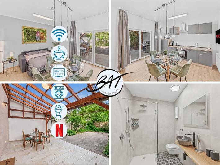 Vakantiewoning voor 4 personen, met uitzicht en tuin, kindvriendelijk in Trier