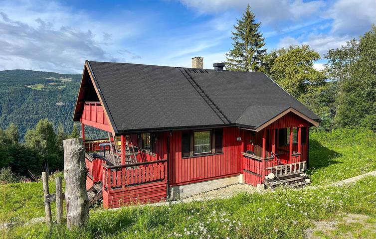 Ferienhaus für 6 Personen mit Terrasse in Sør-Fron