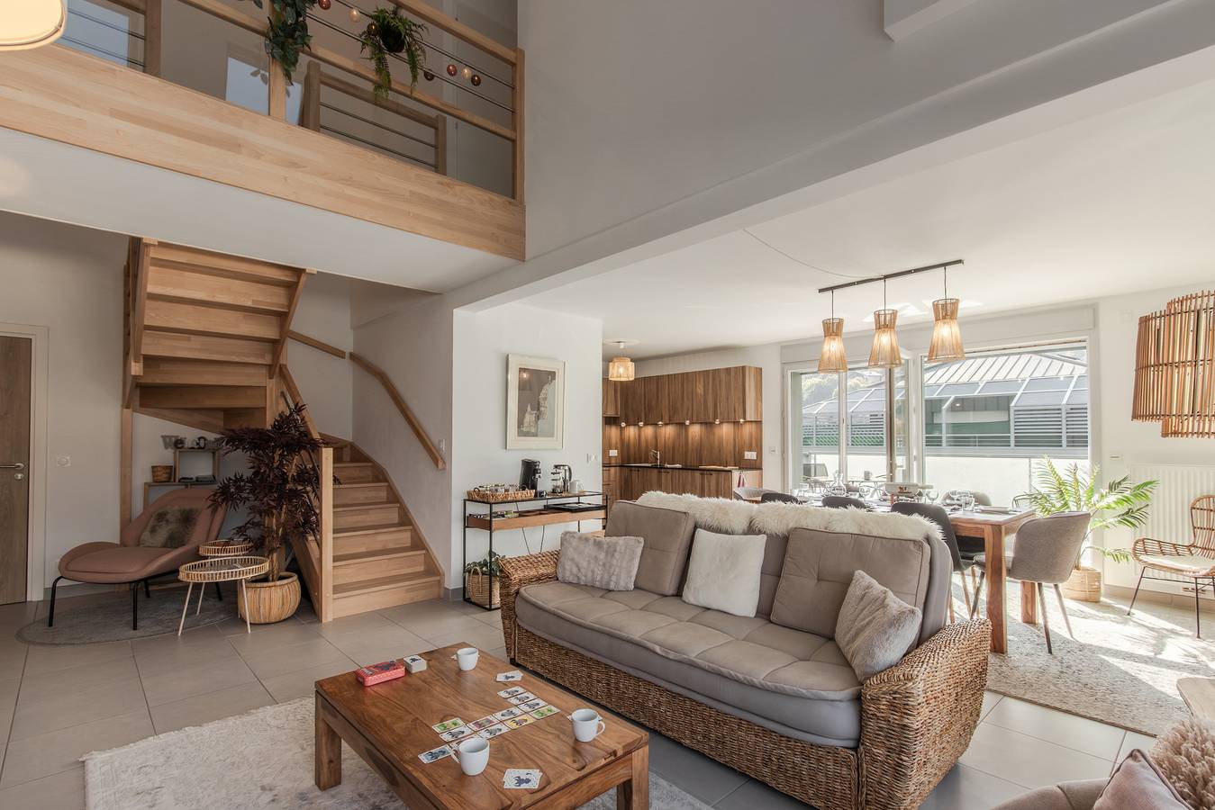 Ganze Wohnung, Le Méribel - Terrasse 83m2 - Vue Mont-Blanc in Sallanches, Pays du Mont-Blanc