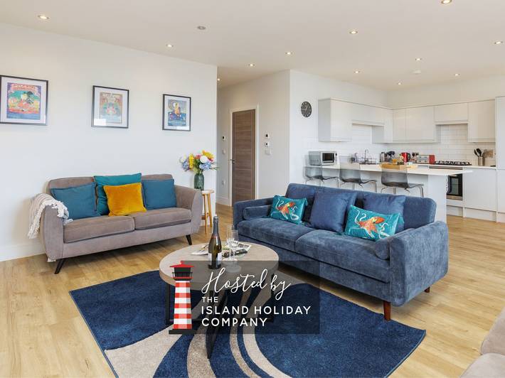 Apartment for 5 people, with Ocean view and Terrace on the Isle of Wight
