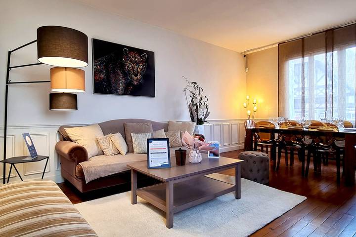 Maison de vacances pour 8 personnes, avec balcon