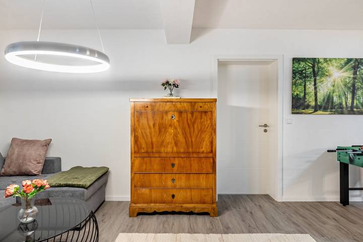 Entire apartment, 'Black Forest Loft Königsfeld' with Wi-Fi in Königsfeld im Schwarzwald, Central Black Forest