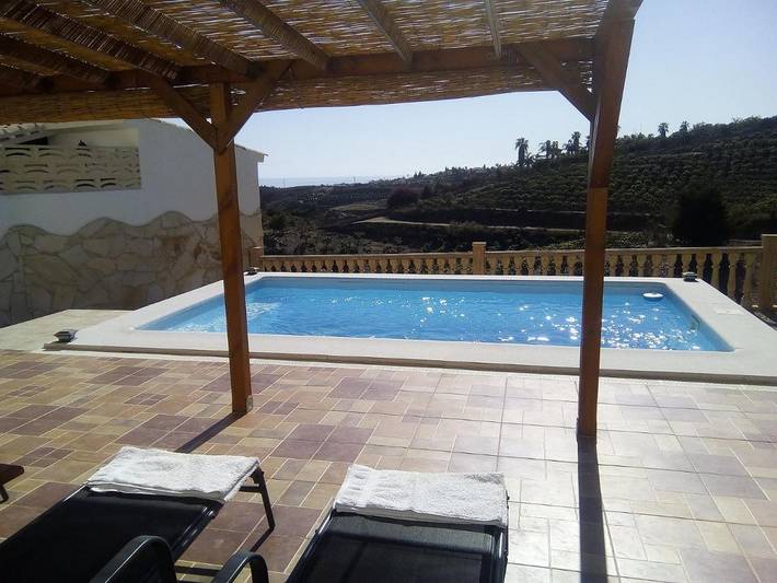 Casa rural para 6 personas, con terraza además de vistas y piscina en Vélez-Málaga - 3