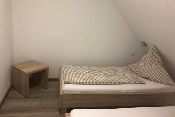 Ferienwohnung für 3 Personen, mit Balkon und Garten in Obersulm