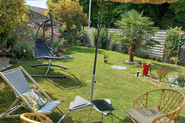 Chambre d’hôte pour 5 personnes, avec jardin