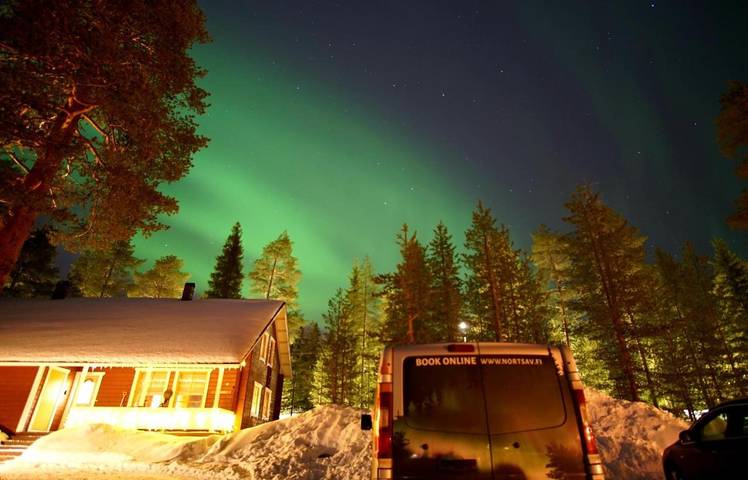 Ferienhaus für 8 Personen, mit Sauna und Garten sowie Ausblick in Rovaniemi