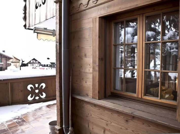 Chalet pour 4 personnes, avec balcon dans Gstaad - 2