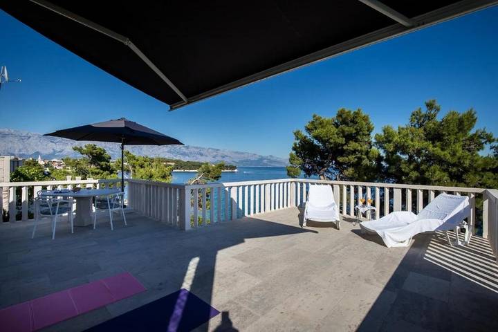 Ferienhaus für 3 Personen, mit Balkon/Terrasse - 1