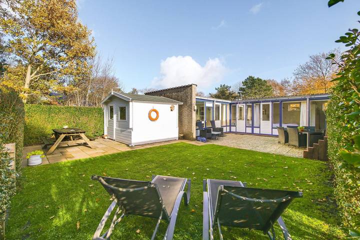 Ferienhaus für 6 Personen, mit Balkon/Terrasse und Terrasse in Sint Maartensvlotbrug