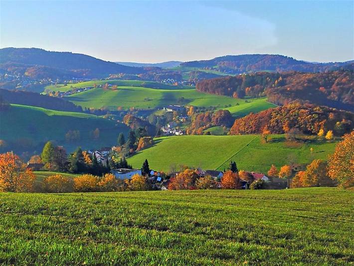 Ferienwohnung für 4 Personen, mit Terrasse in Gorxheimertal