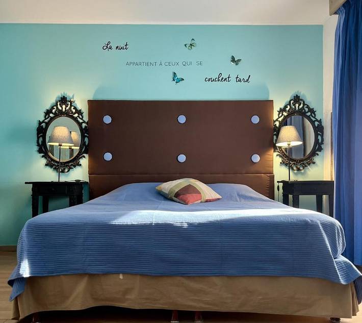 Hôtel pour 2 personnes, avec jardin ainsi que balcon et piscine, animaux acceptés à Théoule-sur-Mer - 3