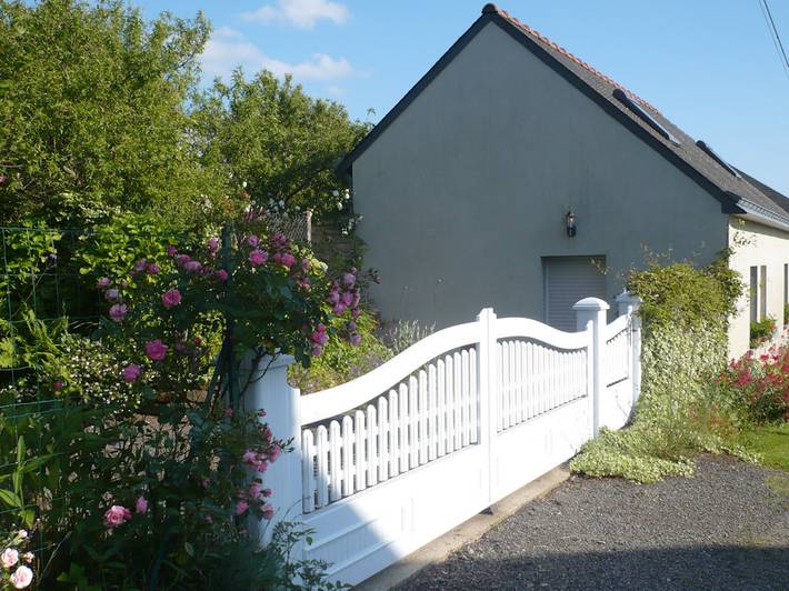 Gîte pour 4 personnes, avec terrasse et jardin