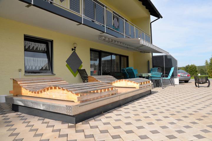 Pensión para 2 personas con terraza in Mehlmeisel, Distrito de Bayreuth