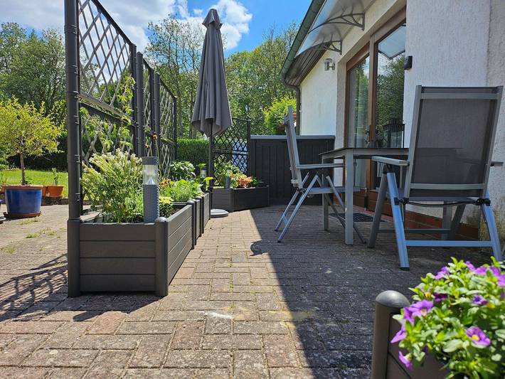Ferienwohnung für 2 Personen, mit Terrasse und Garten sowie Seeblick in Mirow - 3