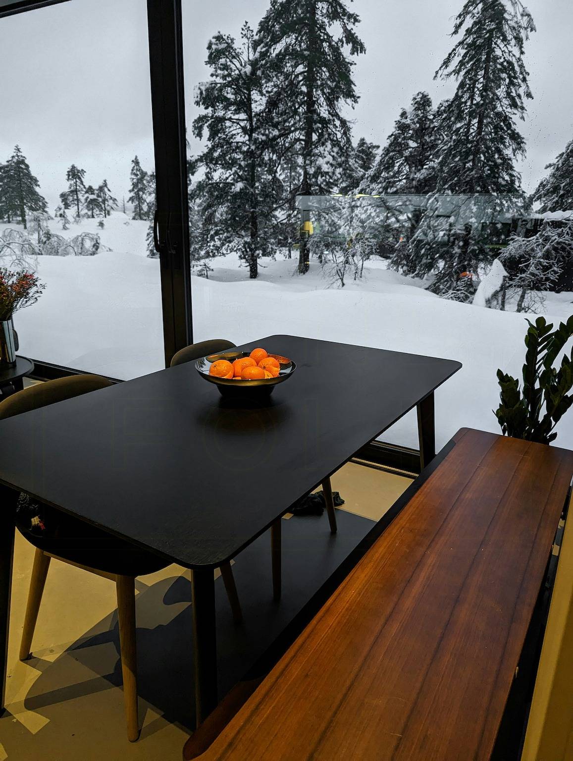 Moderne, von Snøhetta entworfene Hütte im Blefjell in Flesberg