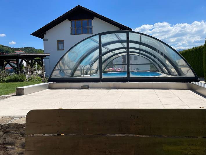 Ferienhaus für 6 Personen, mit Garten und Pool sowie Sauna, mit Haustier in Lam - 2