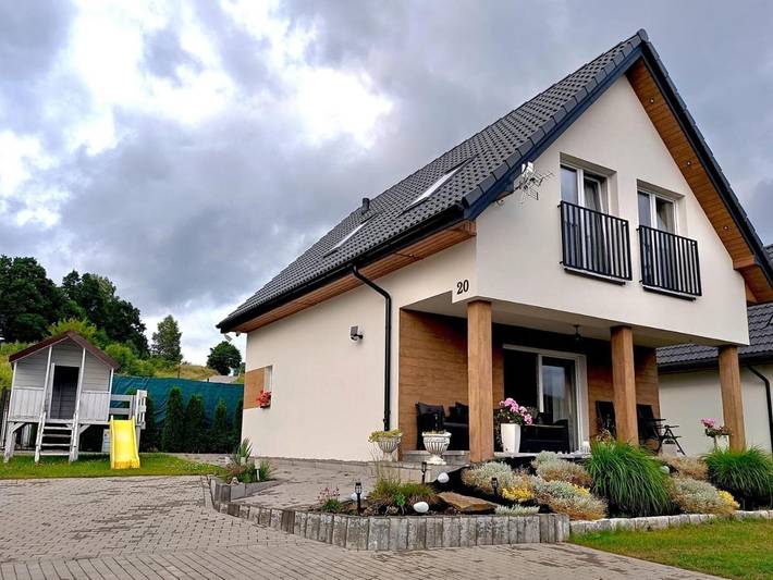 Apartament wakacyjny dla 6 osób, z widok i taras w Lądek-Zdrój