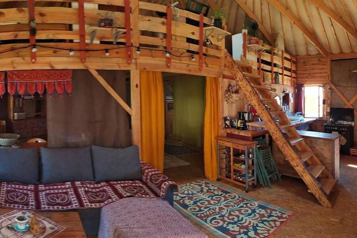 Maison de vacances pour 8 personnes, avec terrasse ainsi que jardin et jacuzzi