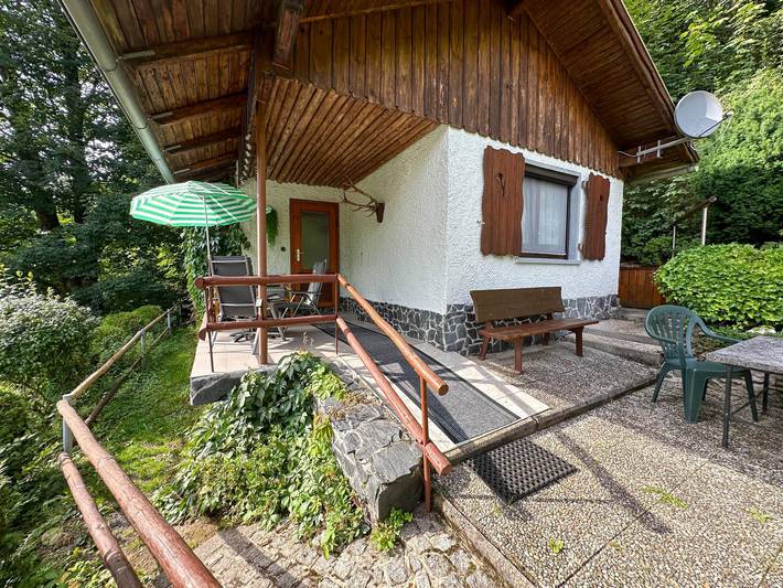 Ferienhaus für 3 Personen, mit Garten im Thüringer Wald