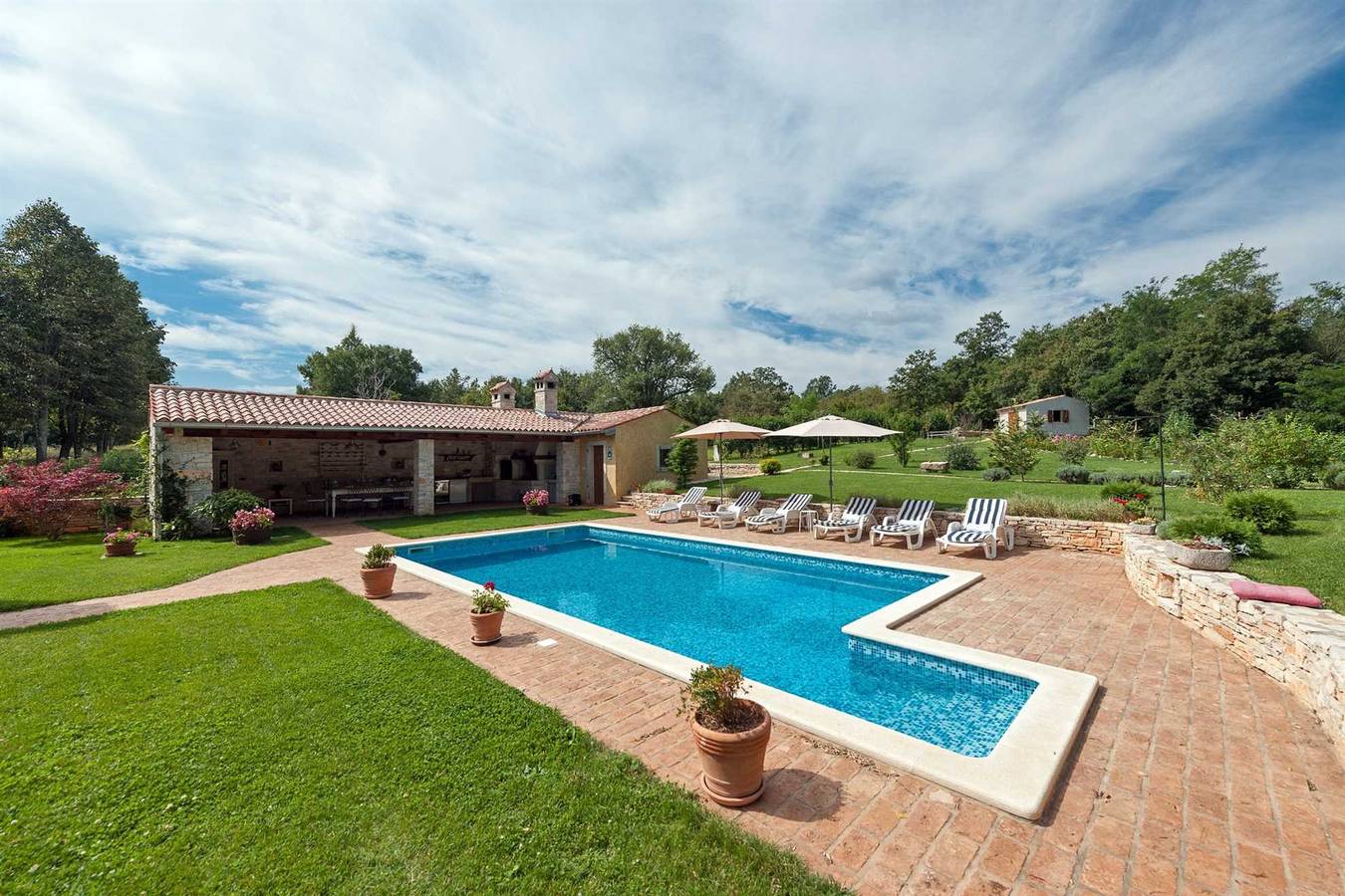 Ferienhaus Green Escape mit Pool in Marčana, Südküste Istrien