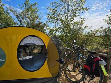 Camping voor 2 Personen in Alzonne, Canal du Midi, Afbeelding 1