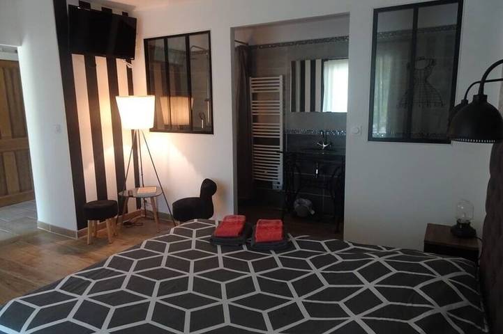 Gîte pour 12 personnes, avec jardin à Puyméras - 4